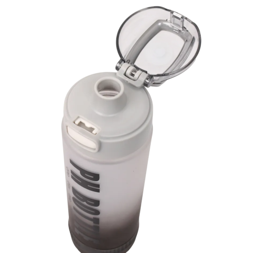 Бутылка для воды спортивная PH BOTTLE, серая, 1000 мл.