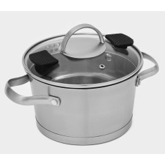 Кастрюля Magistro, нерж., индукция, слив, 2,0 л. (10092695)