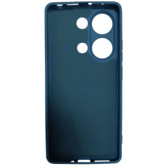 Бампер Xiaomi Redmi Note 13 Pro 4G/Poco M6 Pro 4G ZIBELINO Soft Case темно-синий
