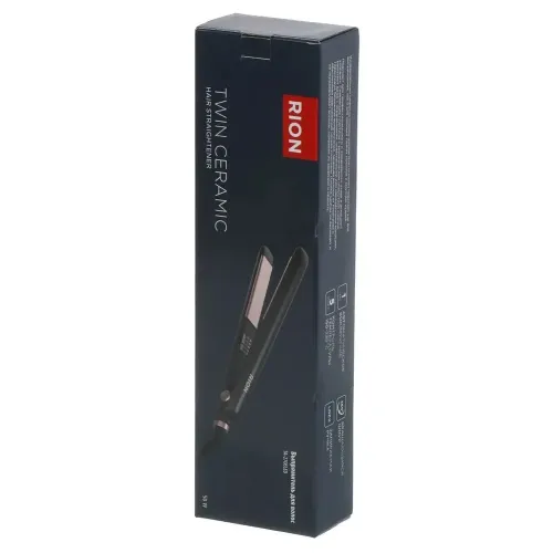 Щипцы-распрямители Rion TA-2706LED черный (485470)(*5)