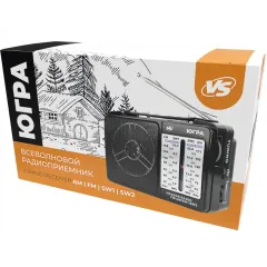 Радиоприемник VS Югра VS_D1029 черный