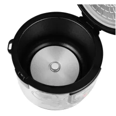 Мультиварка CENTEK CT-1498 черный/сталь