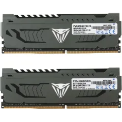Память DDR4 16384Mb 3733MHz Patriot PVS416G373C7K Viper Steel RTL Gaming PC4-29800 CL17 288-pin 2x8G