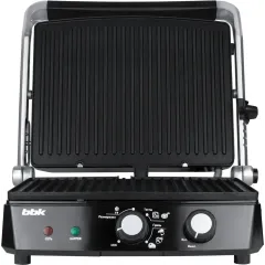 Гриль BBK BEG 2002 черный/металлик