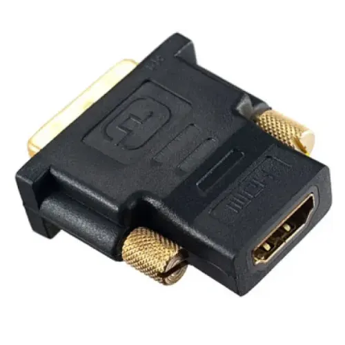 Переходник DVI-D вилка - HDMI розетка PERFEO (A7004) 