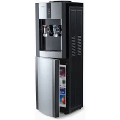 Кулер для воды AEL LС-AEL-47B BLACK/SILVER с холодильником