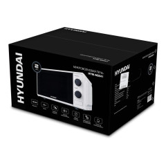 Микроволновая печь HYUNDAI HYM-M2041, 20 л., белая (М)