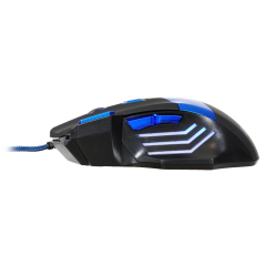 Мышь Оклик 775G черный оптическая (2000dpi) USB игровая (6but)