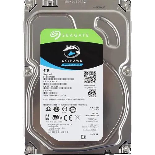 HDD SATA 4TB Seagate SkyHawk (ST4000VX007)