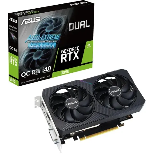 Видеокарта Asus RTX3050 8Gb DUAL-RTX3050-O8G-V2 GDDR6 128bit