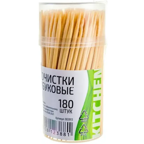 Зубочистки РЫЖИЙ КОТ TP-180 (003913)