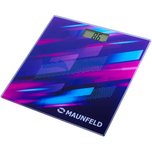 Весы напольные электронные Maunfeld MBS-153G01 фиолетовый