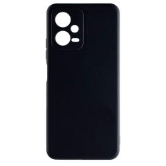 Бампер Xiaomi Redmi Note 12 5G/Poco X5 5G ZIBELINO Soft Matte черный защита камеры