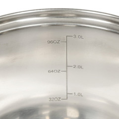 Кастрюля Daniks, DNN1, нерж., 3,8 л. (SD-A19-20/SD-A19-6-20)(312270)