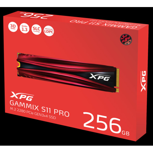 SSD М.2 256Gb A-Data AGAMMIXS11P-256GT-C S11 Pro M.2 2280