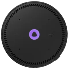 Умная колонка Яндекс.Станция Мини Новая черная(с часами)