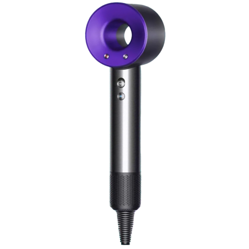 Фен Hair Dryer, проф., 5 магнт.насадок, фиолетовый (пурпурный) с креплением