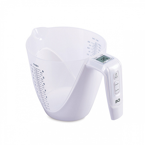 Весы кухонные электронные BQ KS1008 White