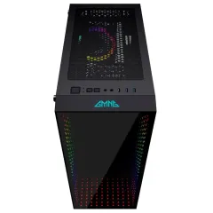 Корпус GMNG GG-CC120 ATX 6x120mm 5x140mm 2xUSB2.0 1xUSB3.0 audio bott PSU