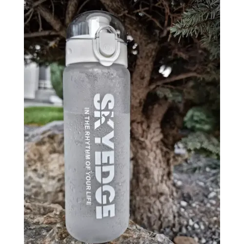 Бутылка для воды спортивная SKYEDGE, белая, 780 мл.