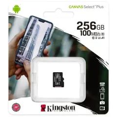 Карта SD 256 GB Kingston SDCS2/256GBSP Canvas Select Plus Class10