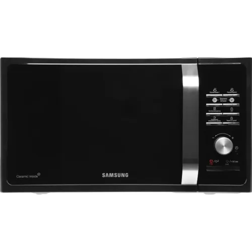 Микроволновая печь SAMSUNG MS-23F302TAK/BW, 23 л., черная (Э/М)