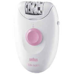 Эпилятор Braun SE1-170 белый/розовый