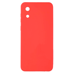 Бампер Samsung Galaxy A03 Core (A032) ZIBELINO Soft Matte с микрофиброй красный