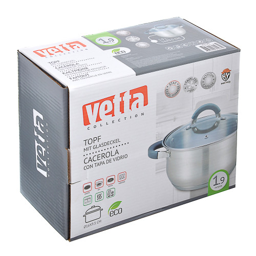 Кастрюля VETTA Vienna 1,9л. (822-043)