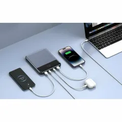 Повербанк 20000 мАч Project синий (PROJECT 0, PZ-EXB-4-122W-BL) (*9)