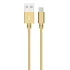 Кабель USB 2.0 A вилка - 8pin 1 м More choice K31i металл (Gold)