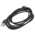 Кабель USB 2.0 A вилка - microUSB 2 м Vixion 2.4A VX-02m PRO черный