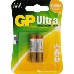 Батарейка GP LR03 ULTRA 2шт