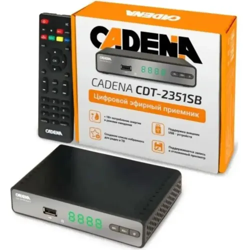 Приставка цифровая CADENA CDT-2351SB (*7)
