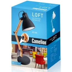 Лампа настольная CAMELION KD-355 C01 белый