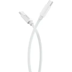 Кабель USB 3.0 Type-C - Type-C 1 м Pero DC-08 белый (*2)