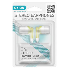 Наушники OXION EPO104 жёлтый