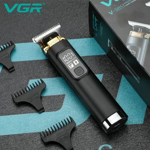 Машинка для стрижки (триммер) VGR V-985, черный матовый