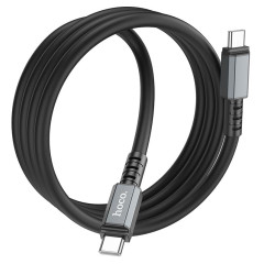 Кабель USB 3.0 Type C - Type C 1 м Hoco X85 черный
