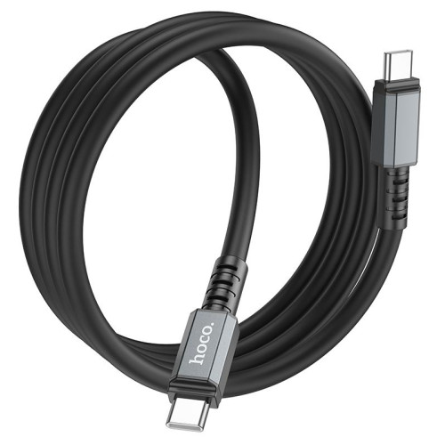 Кабель USB 3.0 Type C - Type C 1 м Hoco X85 черный