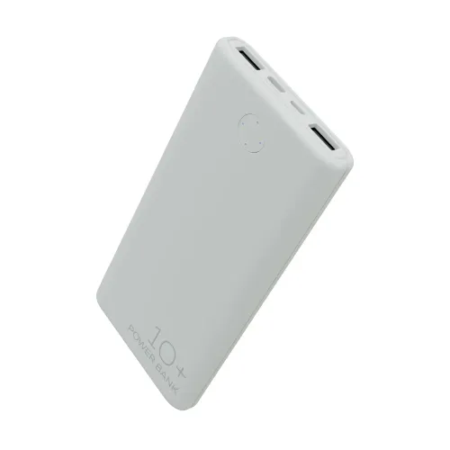 Повербанк 10000 мАч  MORE CHOICE PB11-10 White (4610196408694)