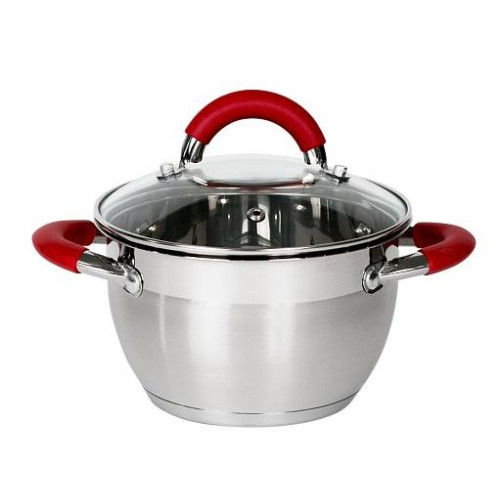 Набор посуды ASTIX SCS-018, кастрюли, нерж., 8 пр.
