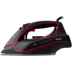 Утюг Domfy DSC-EI606 черный/красный