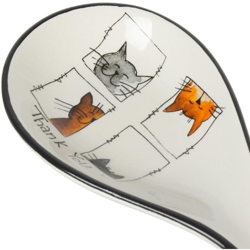 Подставка под ложку DANIKS Cats, доломит (483840)