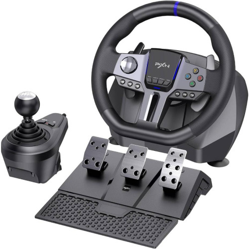 Руль PXN V9 Gen 2 (руль, педали, мех. коробка передач)
