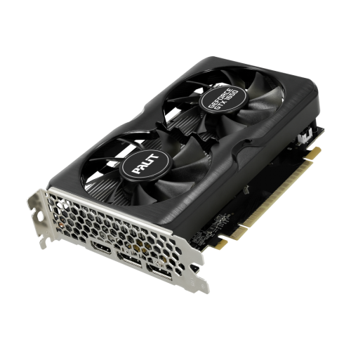 Видеокарта Palit PCI-E PA-GTX1650 GP OC 4G D6 NV GTX1650 4096Mb 128 GDDR6 1410/12000/HDMIx1/DPx2/HDC NE61650S1BG1-1175A