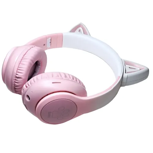 Гарнитура Bluetooth HOCO W42 Cat Pink
