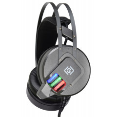 Гарнитура Oklick HS-L550G THUNDER черный 2.2м