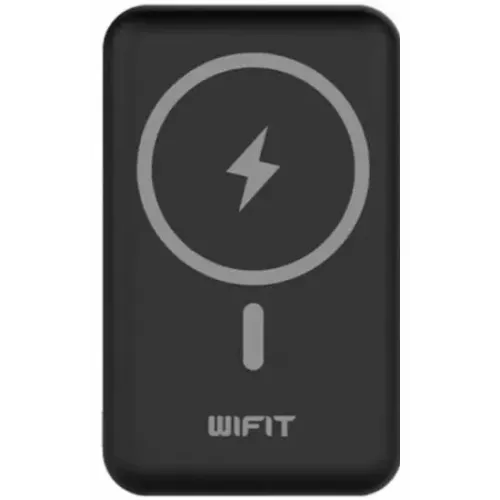 Повербанк 10000 мАч Wifit Magnetic Wireless WIMAG Pro черный