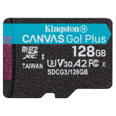 Карта micro-SD 128GB Kingston SDCG3/128GBSP Canvas Go! Plus Class10